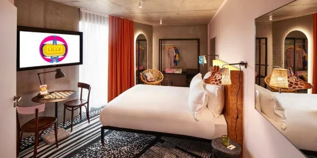 Mama Shelter Lille - chambre