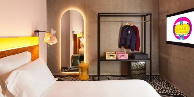 Mama Shelter Lille - chambre